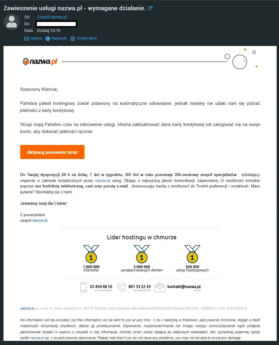 e-mail